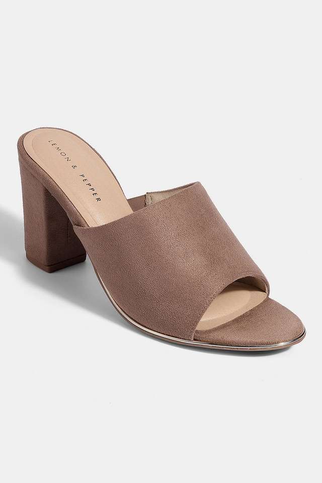 Suede-Slip-on-Women-s-Casual-Wear-Heels