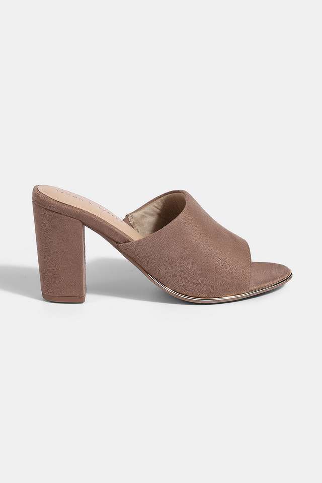 Suede-Slip-on-Women-s-Casual-Wear-Heels