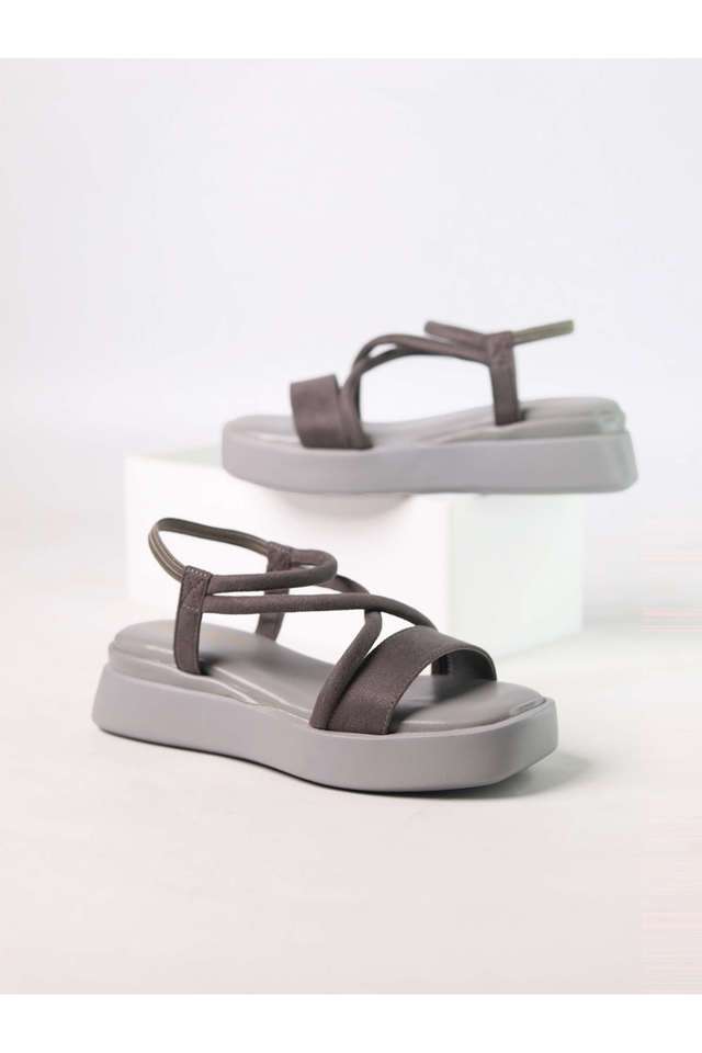 Suede-Pull-On-Casual-Women-Sandals