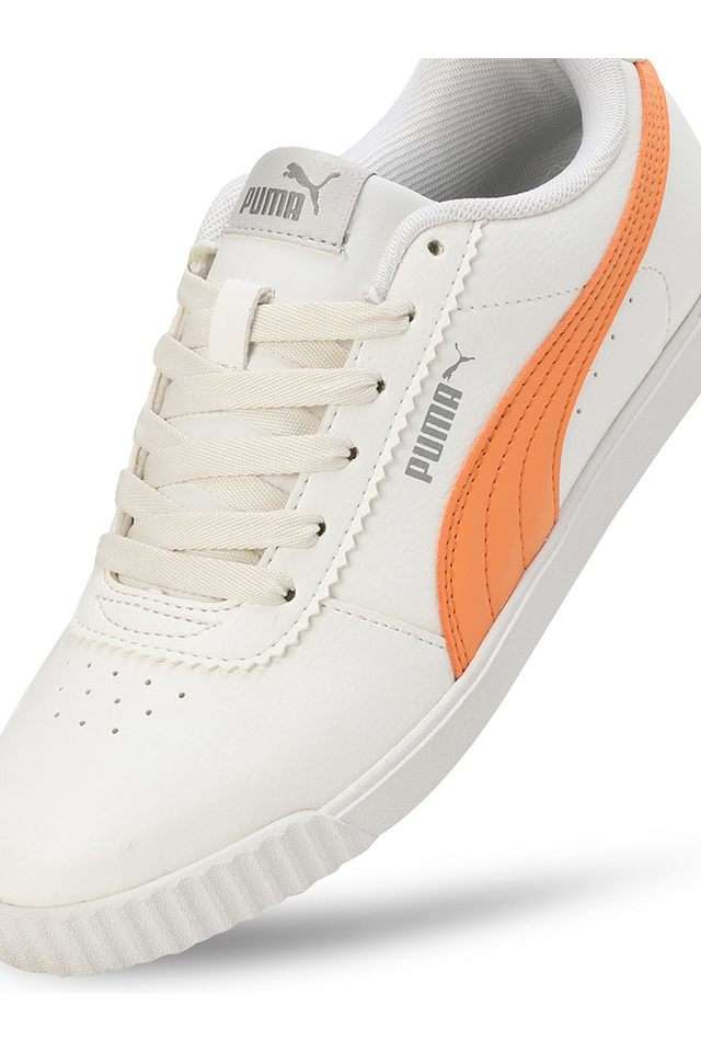 Buy Puma White Synthetic Lace Up Women's Sneakers Shoppers Stop