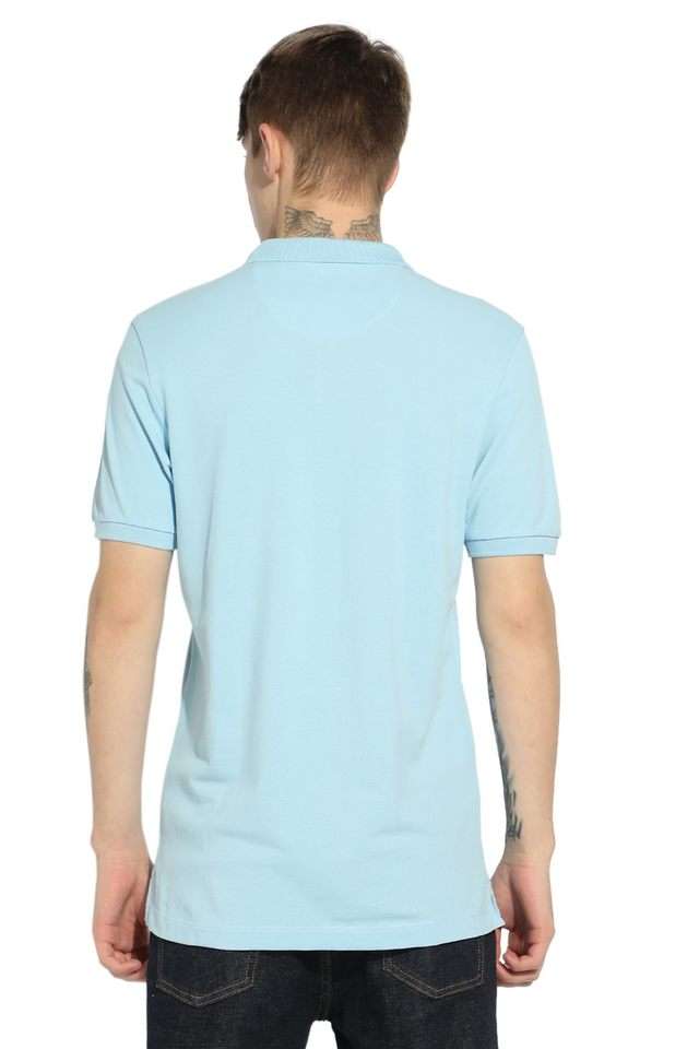 Solid-Cotton-Polo-Men-s-T-Shirt