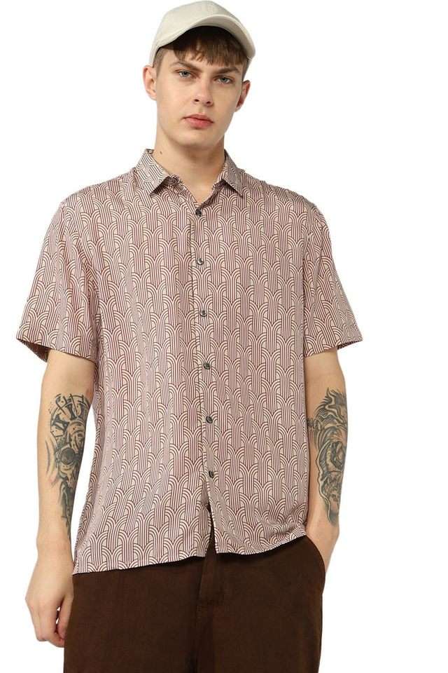 Printed-Modal-Regular-Fit-Men-s-Casual-Wear-Shirt