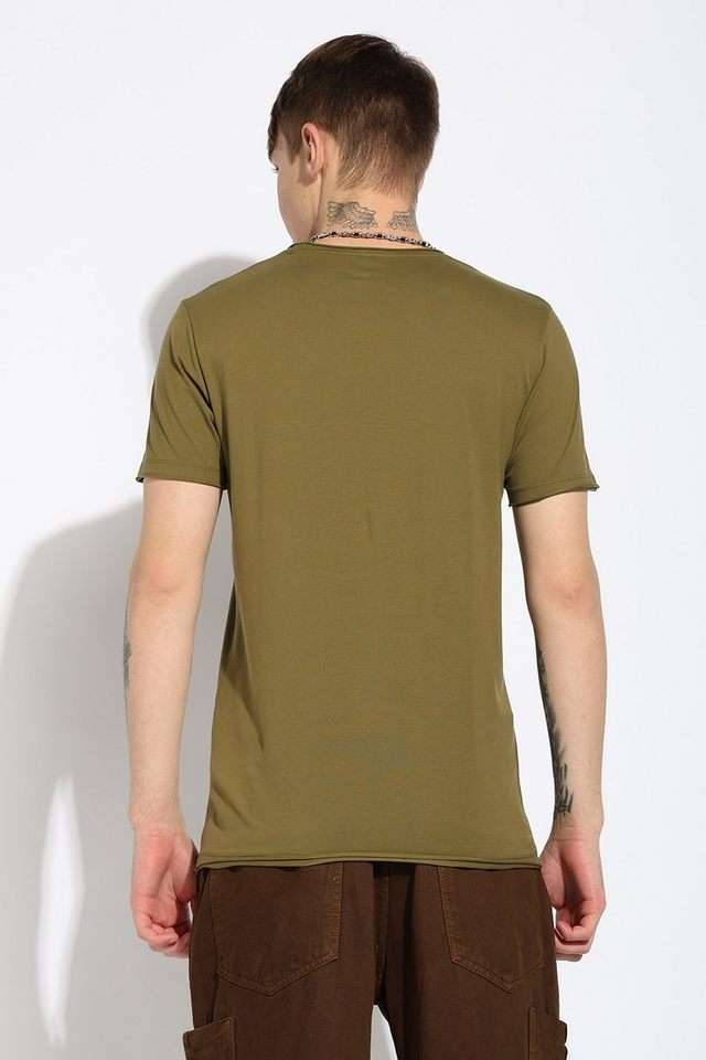 Solid-Cotton-Round-Neck-Men-s-T-Shirt