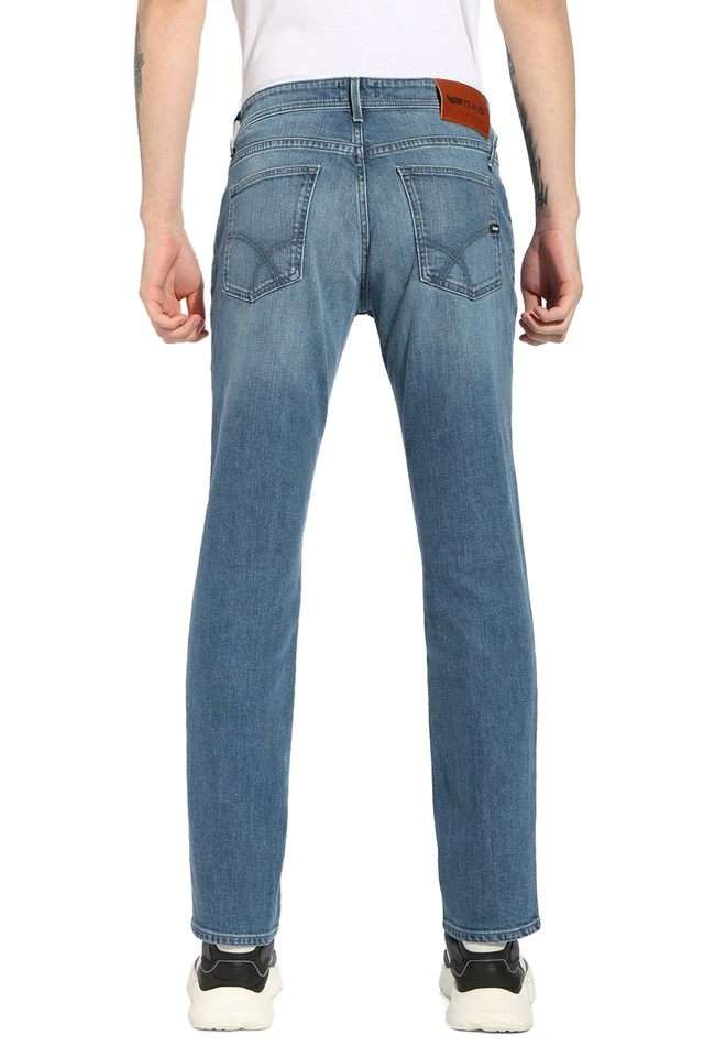 Light-Wash-Cotton-Slim-Fit-Men-s-Jeans