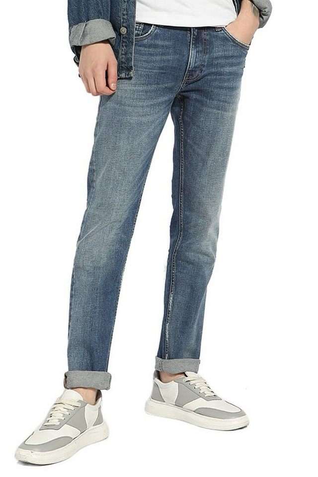 Light-Wash-Cotton-Regular-Fit-Men-s-Jeans