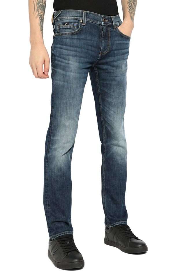 Light-Wash-Cotton-Straight-Fit-Men-s-Jeans