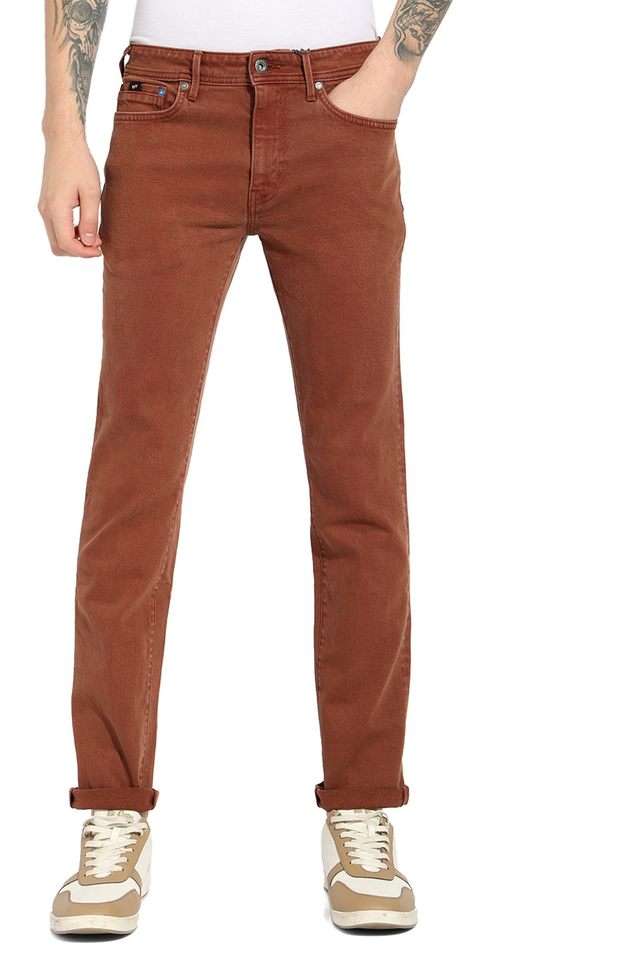 Light-Wash-Cotton-Slim-Fit-Men-s-Jeans