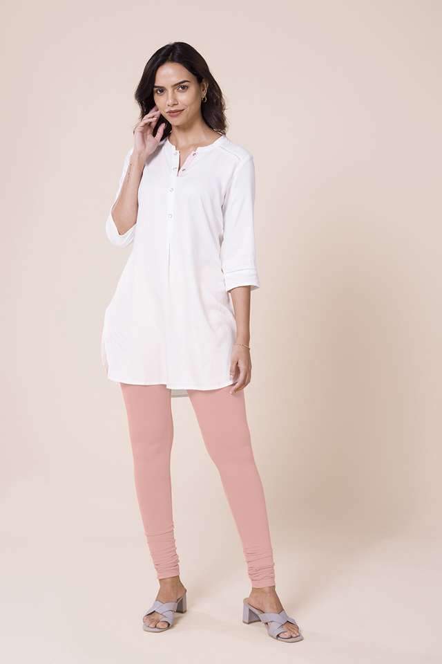 Solid-Full-Length-Cotton-Women-s-Churidars