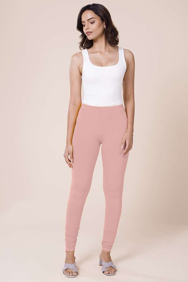 Solid-Full-Length-Cotton-Women-s-Churidars