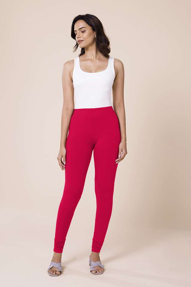 Solid-Full-Length-Cotton-Women-s-Churidars