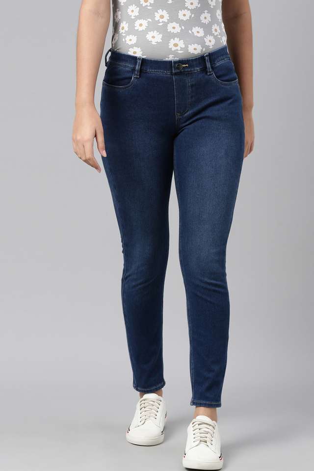 Mid-Rise-Dark-Wash-Cotton-Slim-Fit-Women-s-Jeggings