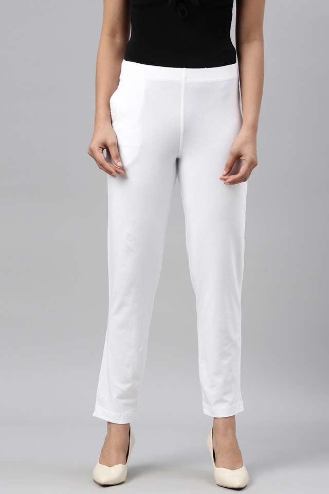 Solid-Regular-Fit-Cotton-Women-s-Casual-Wear-Pants