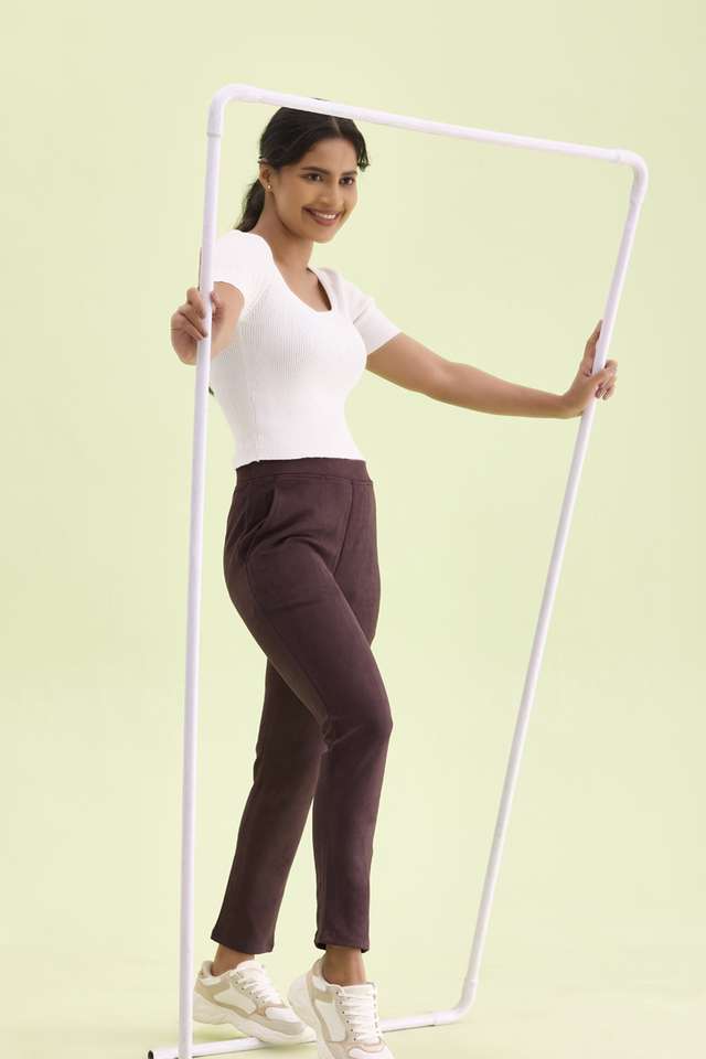 Polyester-Regular-Fit-Women-s-Jeggings