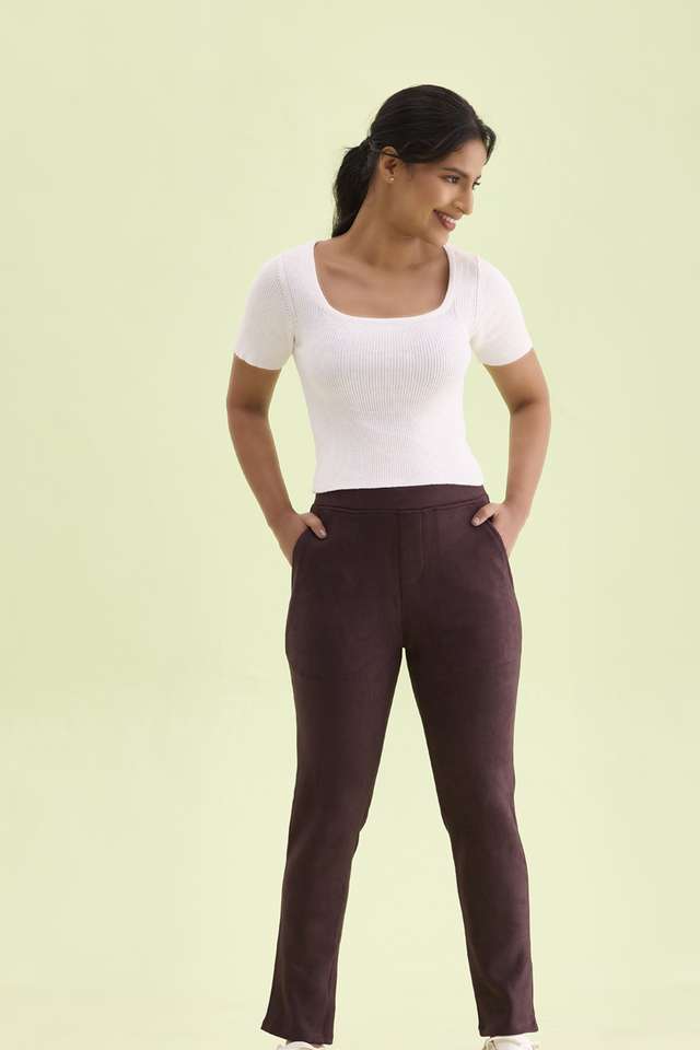 Polyester-Regular-Fit-Women-s-Jeggings