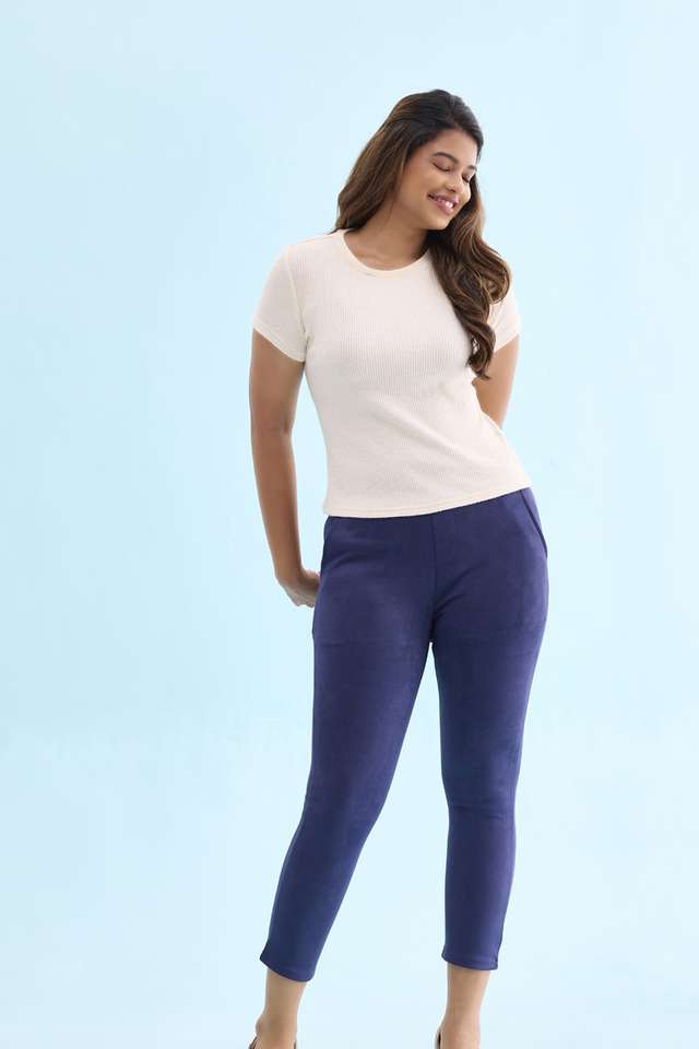 Polyester-Regular-Fit-Women-s-Jeggings