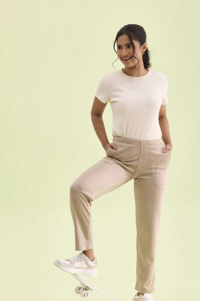 Solid-Regular-Fit-Lyocell-Women-s-Festive-Wear-Pants