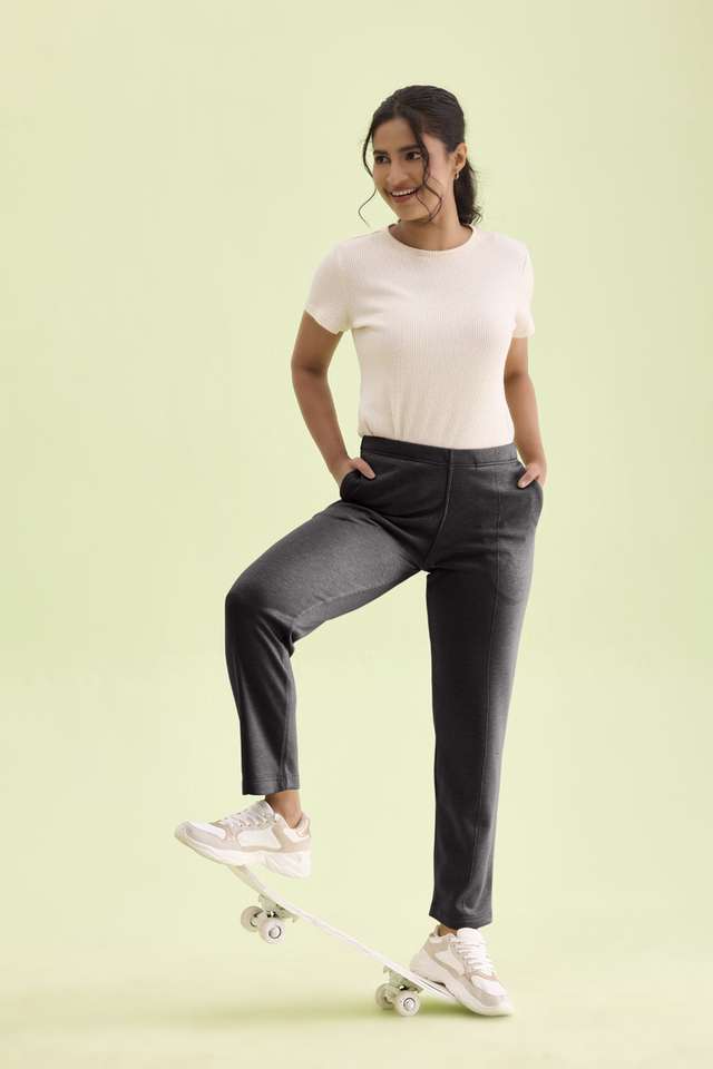 Solid-Regular-Fit-Lyocell-Women-s-Festive-Wear-Pants