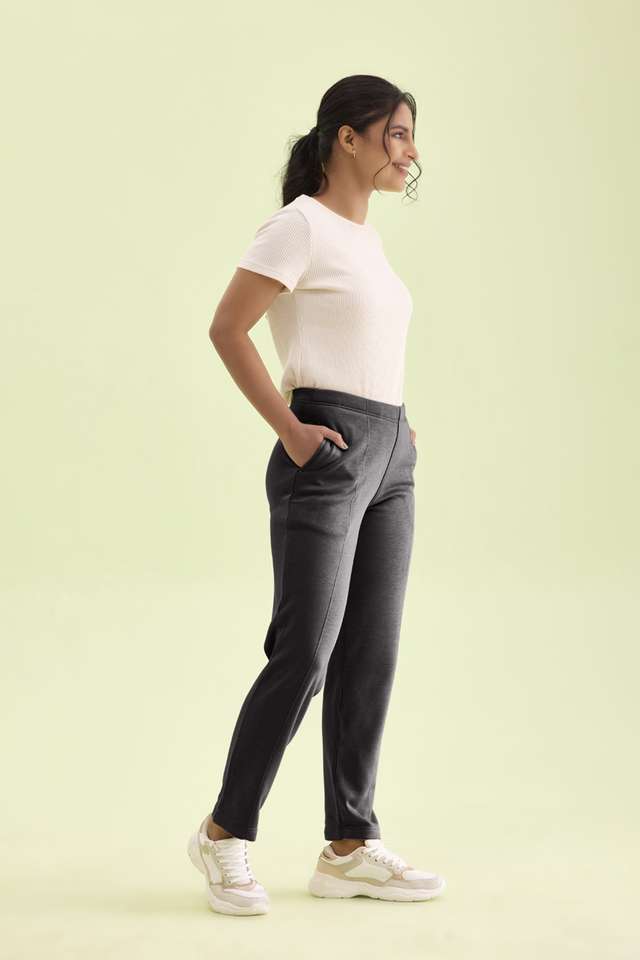 Solid-Regular-Fit-Lyocell-Women-s-Festive-Wear-Pants