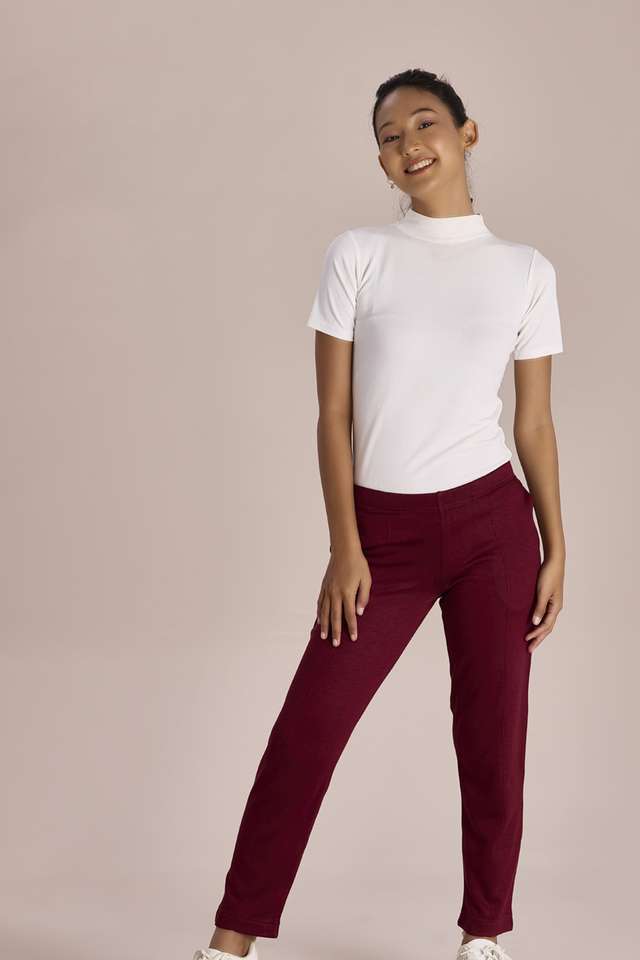Solid-Regular-Fit-Lyocell-Women-s-Festive-Wear-Pants