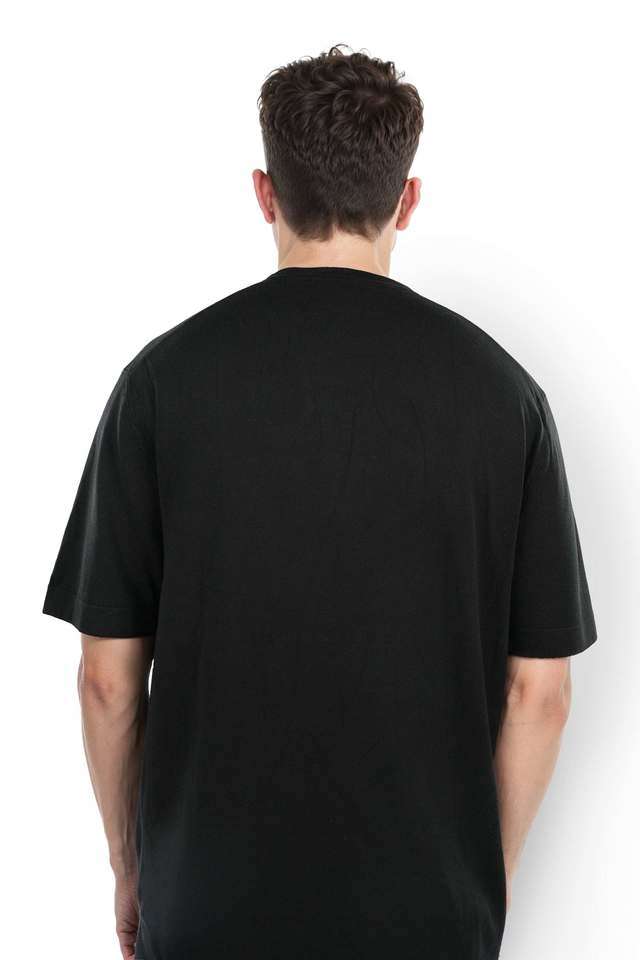 Solid-Cotton-Round-Neck-Men-s-T-Shirt