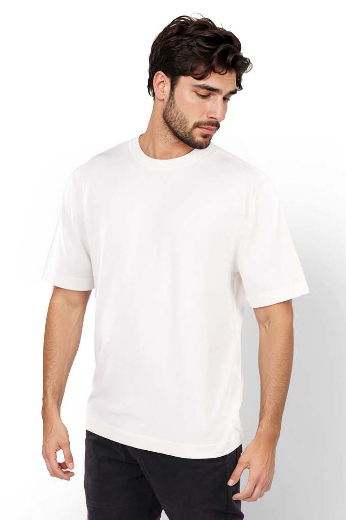 Solid-Cotton-Round-Neck-Men-s-T-Shirt
