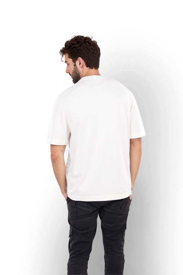 Solid-Cotton-Round-Neck-Men-s-T-Shirt