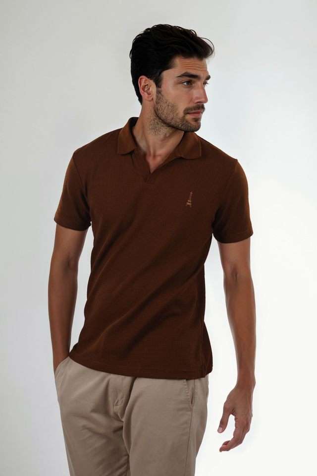 Solid-Cotton-Polo-Men-s-T-Shirt