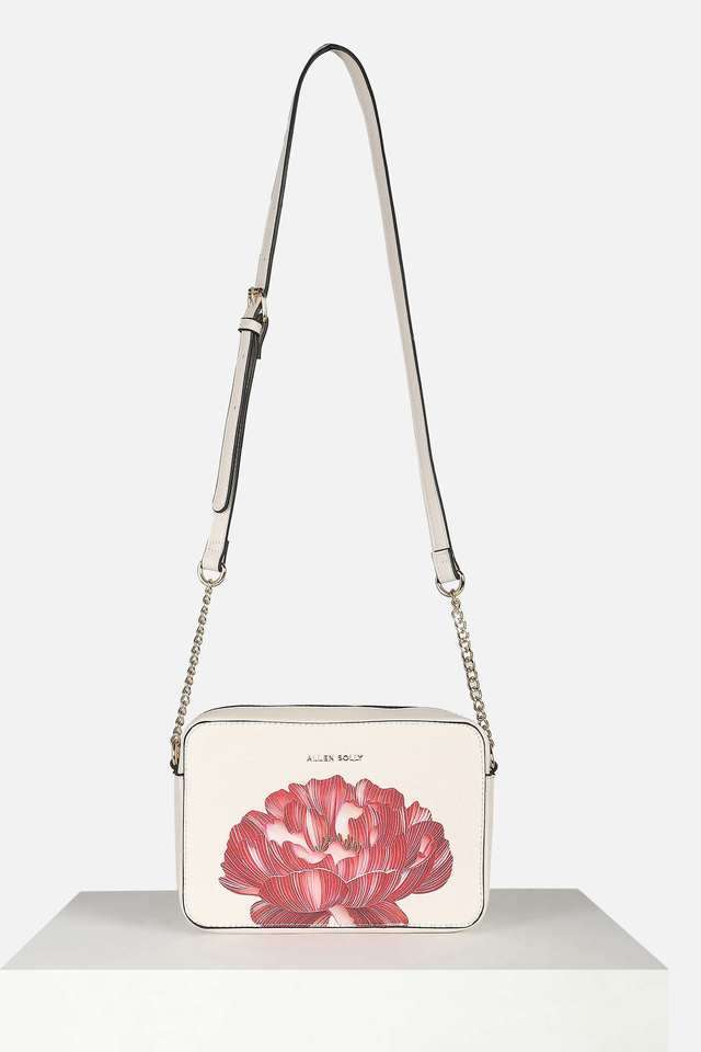 Zipper-Floral-Fantasy-PU-Women-s-Casual-Wear-Sling-Bag