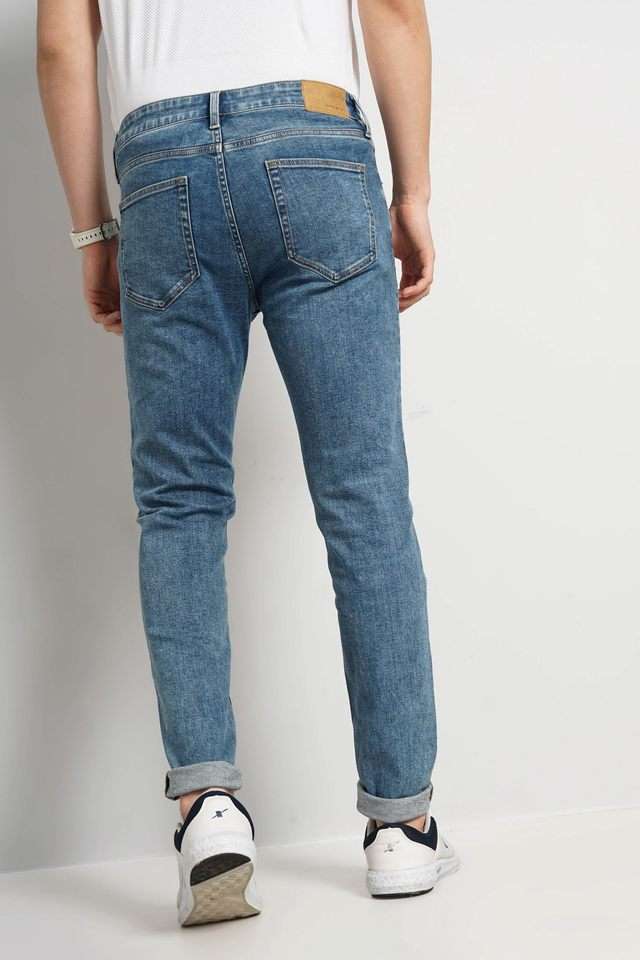 Light-Wash-Cotton-Slim-Fit-Men-s-Jeans