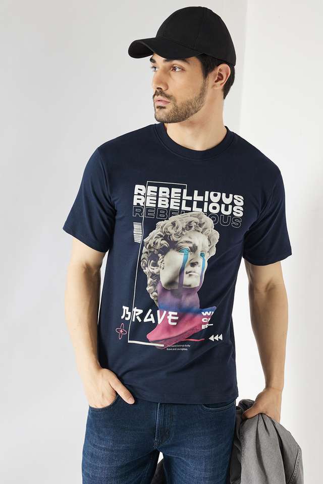 Printed-Cotton-Round-Neck-Men-s-T-Shirt