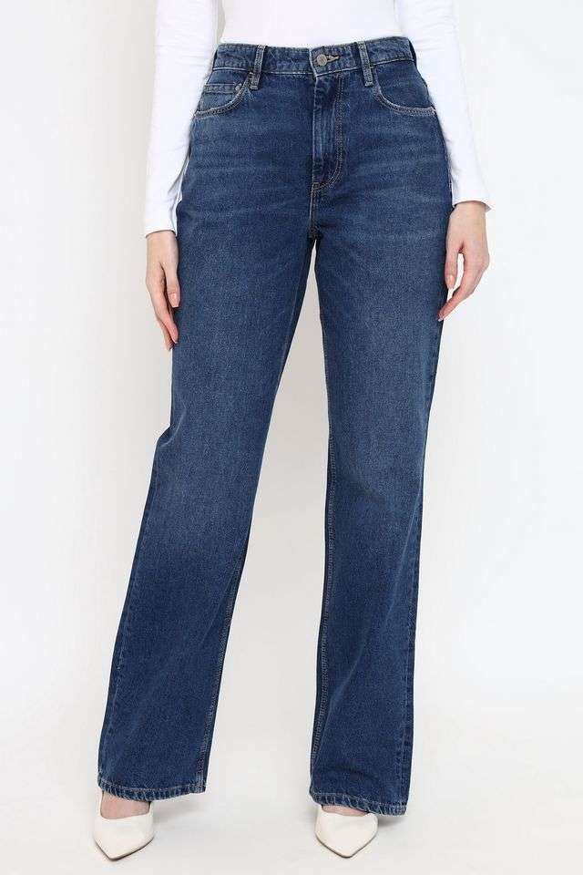 High-Rise-Light-Wash-Cotton-Wide-Leg-Fit-Women-s-Jeans