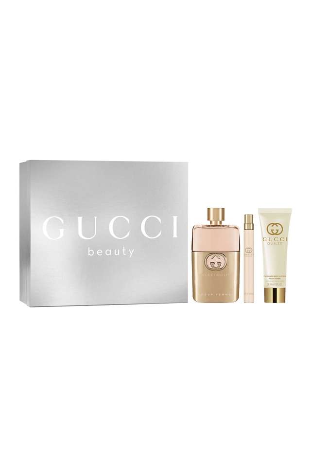 Guilty-Pour-Femme-Eau-de-Parfum-Gift-Set-for-Women---Pack-of-3 -EDP-90-ml-+-Miniature-10-ml-+-Body-Lotion-50-ml