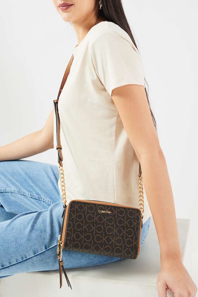 Zipper-PVC-Women-s-Casual-Wear-Sling-Bag