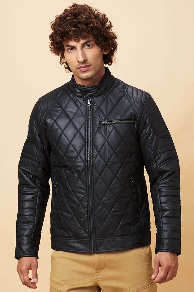 Solid-Polyester-Regular-Fit-Men-Jacket