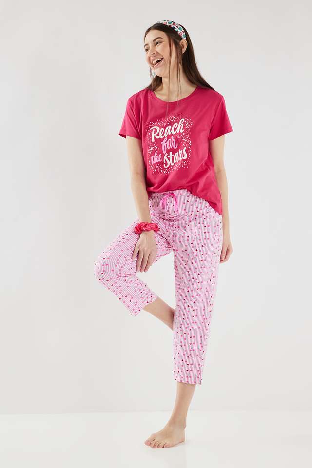 Regular-Fit-Calf-Length-Cotton-Women-s-Casual-Wear-Capris