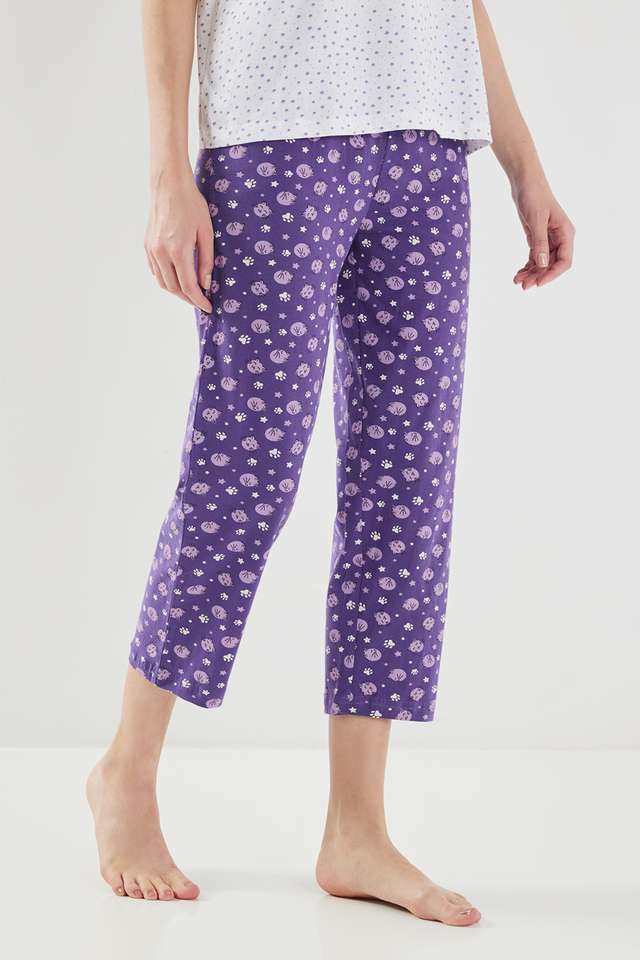 Regular-Fit-Calf-Length-Cotton-Women-s-Casual-Wear-Capris