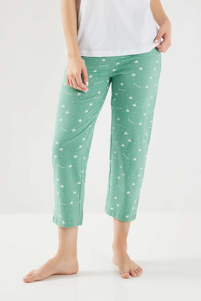 Regular-Fit-Calf-Length-Cotton-Women-s-Casual-Wear-Capris