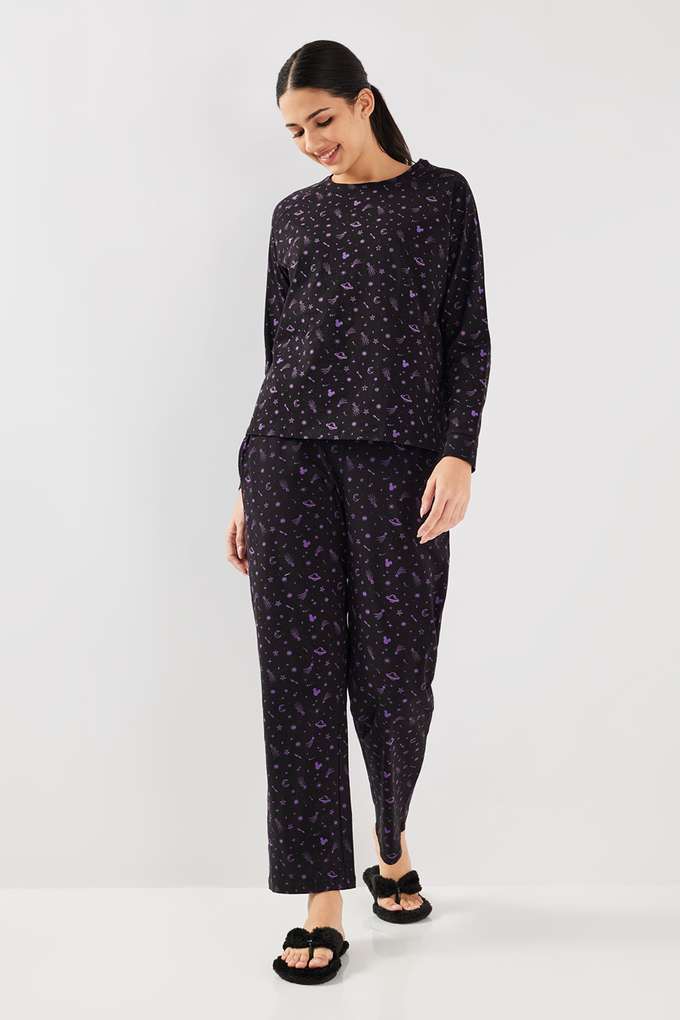 Printed-Cotton-Round-Neck-Women-s-T-Shirt