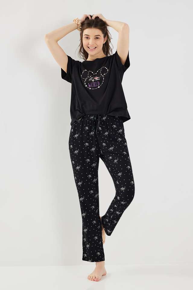 Printed-Ankle-Length-Viscose-Women-s-Pyjamas