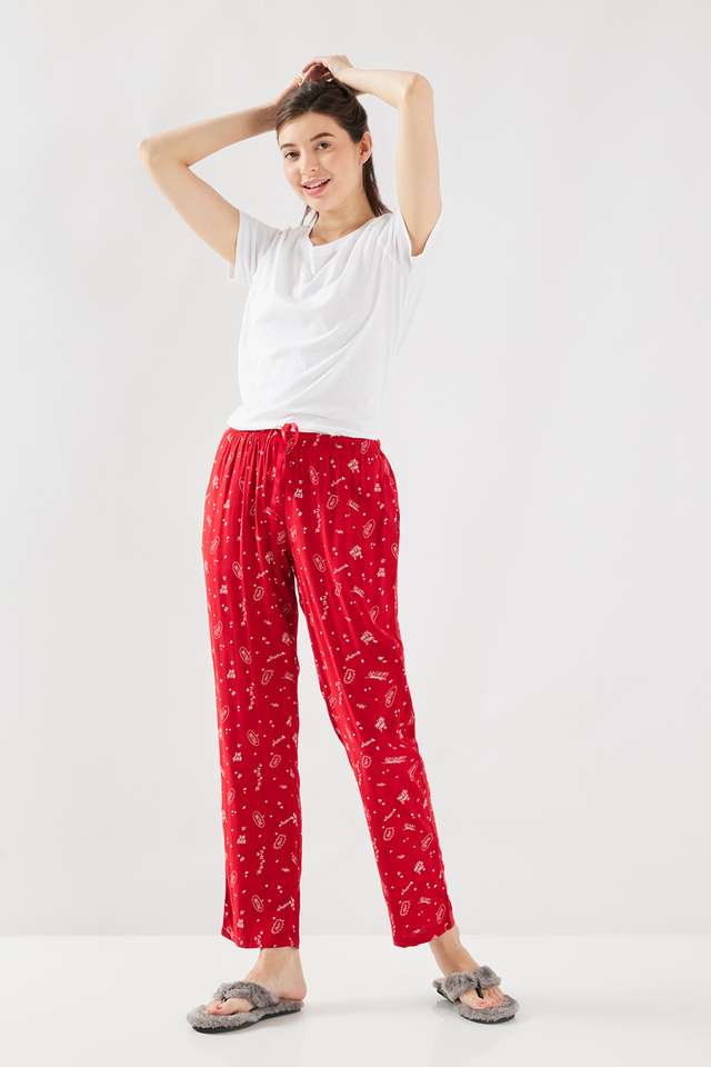 Printed-Ankle-Length-Viscose-Women-s-Pyjamas