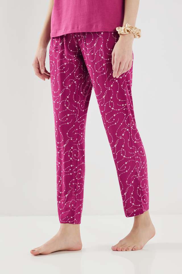 Printed-Ankle-Length-Viscose-Women-s-Pyjamas
