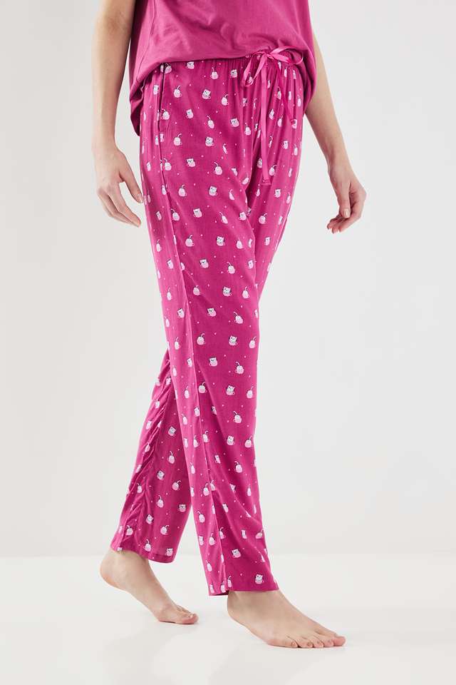 Printed-Ankle-Length-Viscose-Women-s-Pyjamas