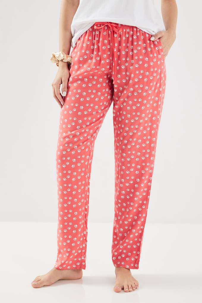 Printed-Ankle-Length-Viscose-Women-s-Pyjamas