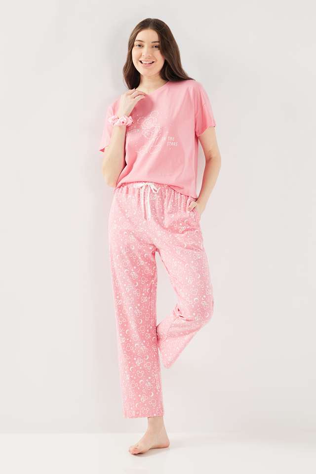 Printed-Ankle-Length-Cotton-Women-s-Pyjamas