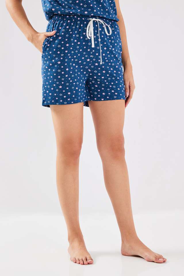 Regular-Fit-Mid-Thigh-Cotton-Women-s-Active-Wear-Shorts