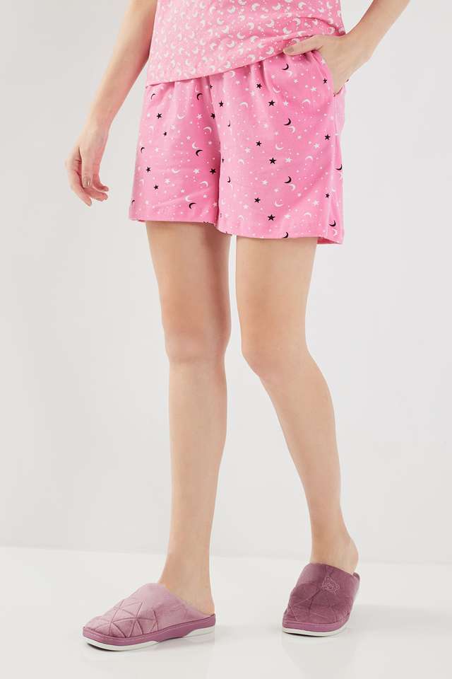 Regular-Fit-Mid-Thigh-Cotton-Women-s-Active-Wear-Shorts