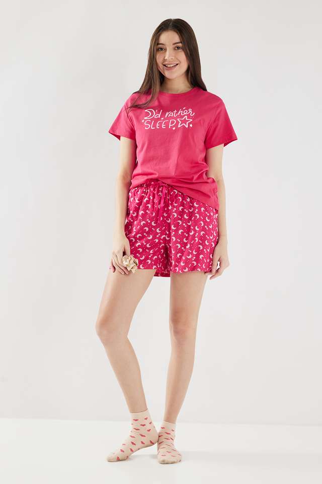 Regular-Fit-Mid-Thigh-Viscose-Women-s-Active-Wear-Shorts