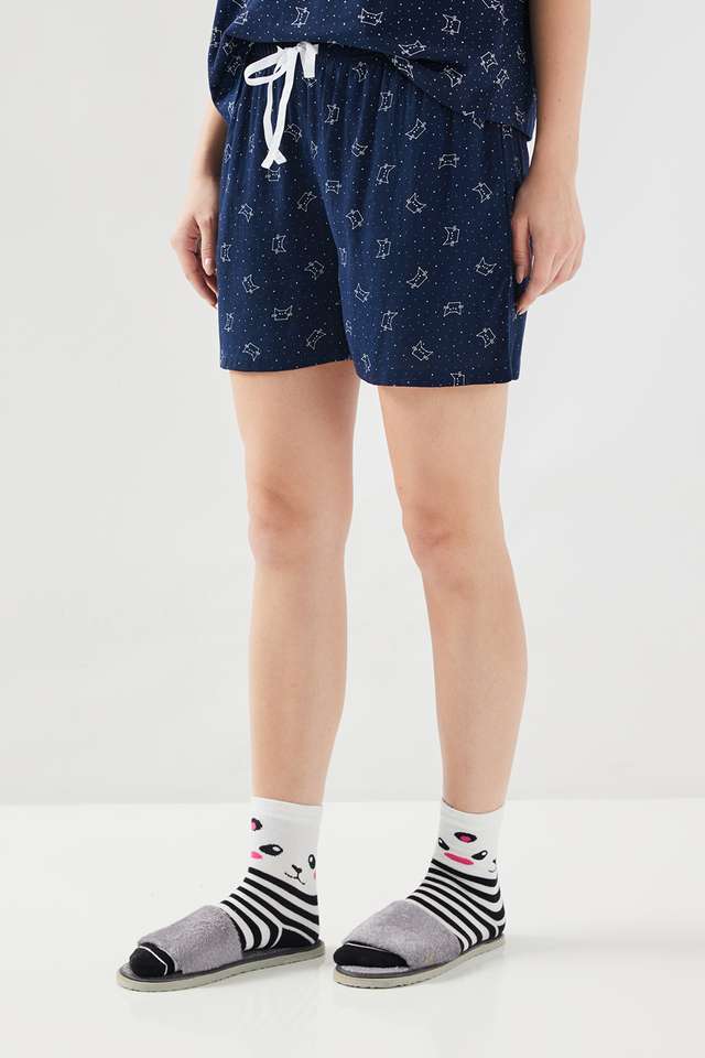 Regular-Fit-Mid-Thigh-Viscose-Women-s-Active-Wear-Shorts