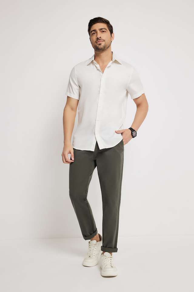 Textured-Cotton-Slim-Fit-Men-s-Casual-Shirt