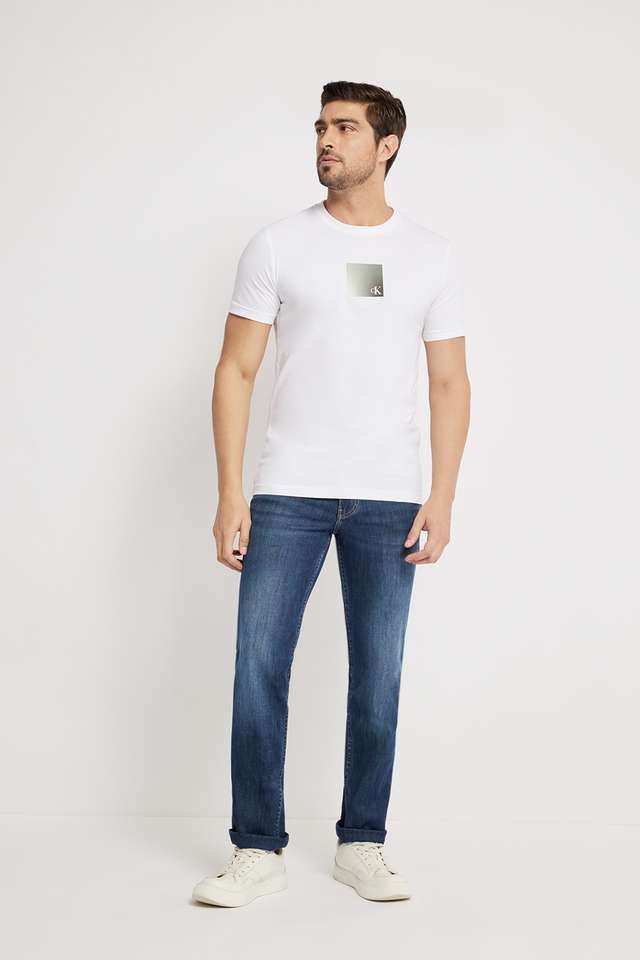 Solid-Cotton-Round-Neck-Men-s-T-Shirt